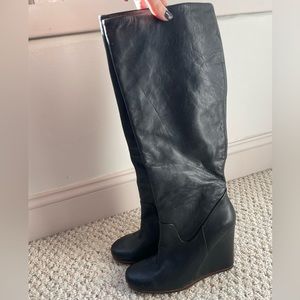 Leather Dolce Vita Wedge Boots